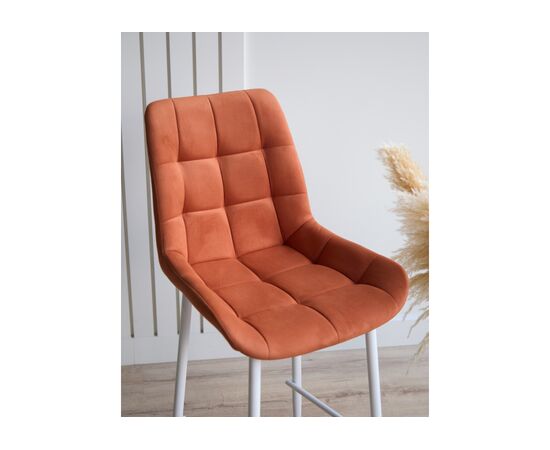 Барный стул Челси терракотовый (zd 432) / белый, изображение 7 | Интернет магазин мебели и декора LifeDekor