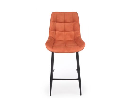 Барный стул Челси терракотовый (zd 432) / черный, изображение 4 | Интернет магазин мебели и декора LifeDekor