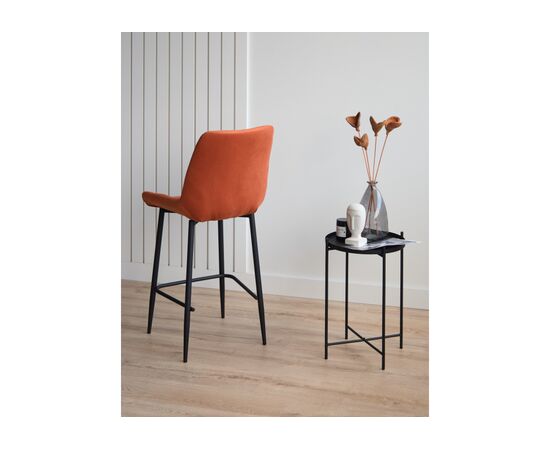 Барный стул Челси терракотовый (zd 432) / черный, изображение 9 | Интернет магазин мебели и декора LifeDekor