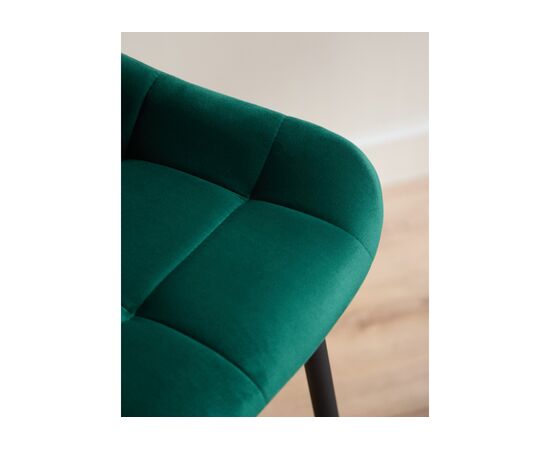 Барный стул Челси зеленый (zd 667) / черный, изображение 7 | Интернет магазин мебели и декора LifeDekor