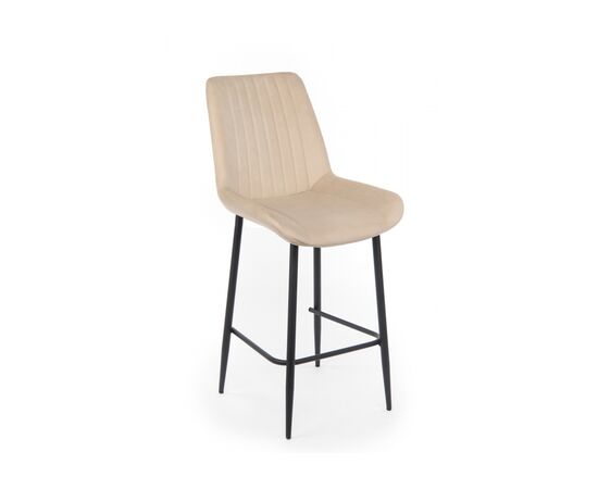 Барный стул Седа бежевый (zd 210) / черный | Интернет магазин мебели и декора LifeDekor