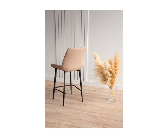 Барный стул Седа бежевый (zd 210) / черный, изображение 9 | Интернет магазин мебели и декора LifeDekor