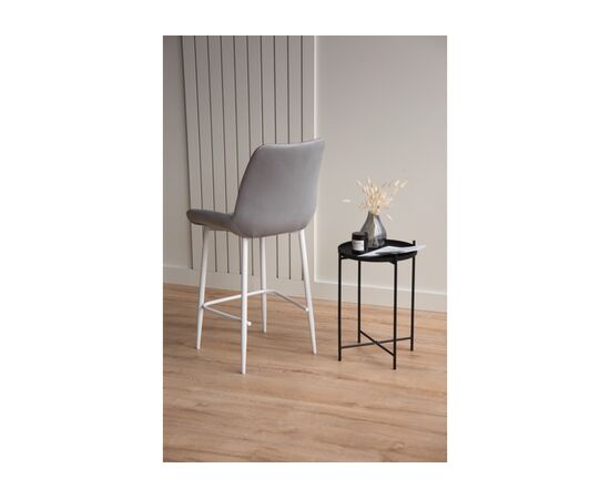 Барный стул Седа светло-серый (zd 960) / белый, изображение 9 | Интернет магазин мебели и декора LifeDekor