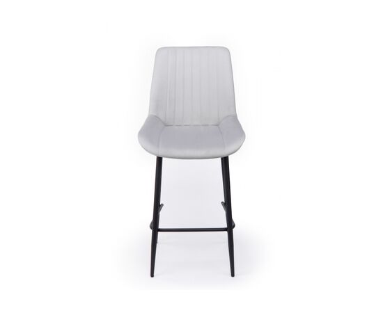 Барный стул Седа светло-серый (zd 960) / черный, изображение 4 | Интернет магазин мебели и декора LifeDekor