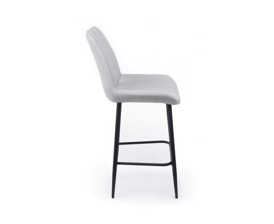 Барный стул Седа светло-серый (zd 960) / черный, изображение 5 | Интернет магазин мебели и декора LifeDekor