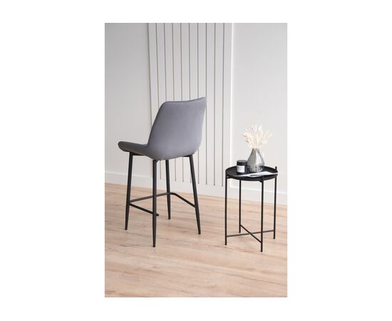Барный стул Седа темно-серый (zd 995) / черный, изображение 9 | Интернет магазин мебели и декора LifeDekor