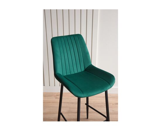 Барный стул Седа зеленый (zd 667) / черный, изображение 7 | Интернет магазин мебели и декора LifeDekor
