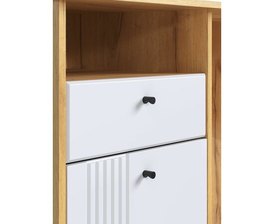 Стол Вега Саксония, белый матовый, изображение 5 | Интернет магазин мебели и декора LifeDekor