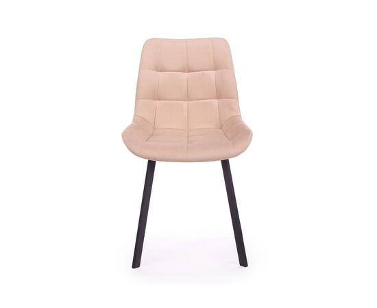 Стул на металлокаркасе Челси П бежевый (zd 210) / черный np, изображение 4 | Интернет магазин мебели и декора LifeDekor