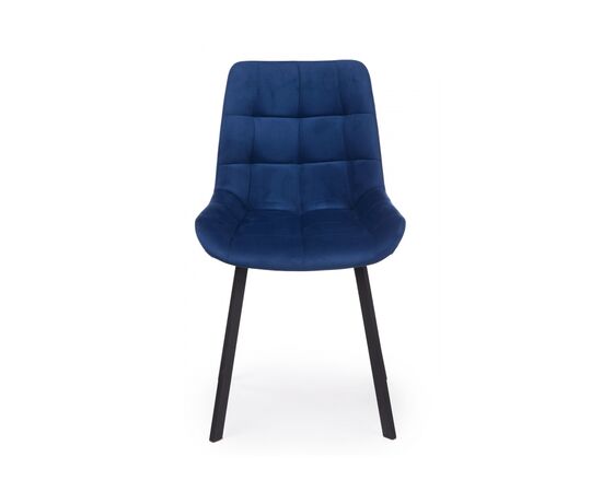 Стул на металлокаркасе Челси П синий (zd 798) / черный np, изображение 5 | Интернет магазин мебели и декора LifeDekor