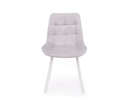 Стул на металлокаркасе Челси П светло-серый (zd 960) / белый np, изображение 4 | Интернет магазин мебели и декора LifeDekor