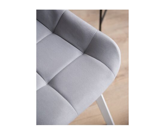 Стул на металлокаркасе Челси П светло-серый (zd 960) / белый np, изображение 8 | Интернет магазин мебели и декора LifeDekor