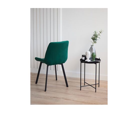 Стул на металлокаркасе Челси П зеленый (zd 667) / черный np, изображение 9 | Интернет магазин мебели и декора LifeDekor