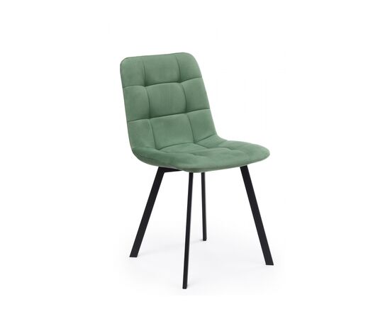 Стул на металлокаркасе Чилли фисташковый / черный | Интернет магазин мебели и декора LifeDekor