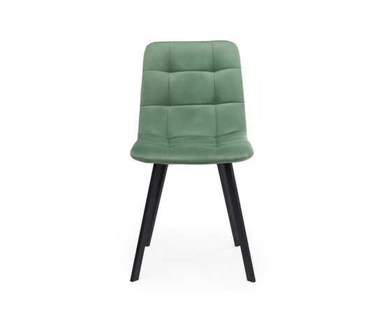 Стул на металлокаркасе Чилли фисташковый / черный, изображение 5 | Интернет магазин мебели и декора LifeDekor