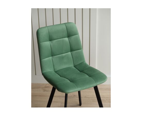 Стул на металлокаркасе Чилли фисташковый / черный, изображение 7 | Интернет магазин мебели и декора LifeDekor