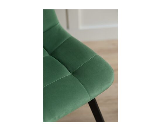 Стул на металлокаркасе Чилли фисташковый / черный, изображение 8 | Интернет магазин мебели и декора LifeDekor