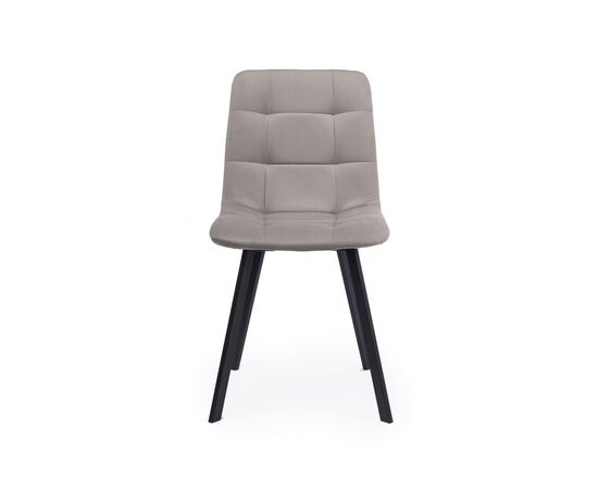 Стул на металлокаркасе Чилли латте / черный, изображение 4 | Интернет магазин мебели и декора LifeDekor