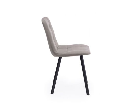 Стул на металлокаркасе Чилли латте / черный, изображение 5 | Интернет магазин мебели и декора LifeDekor