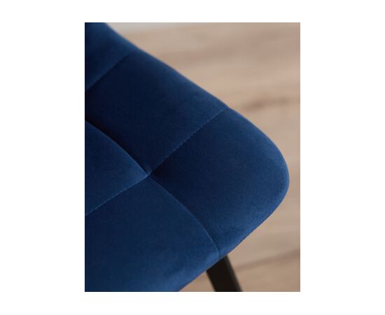 Стул на металлокаркасе Чилли синий / черный, изображение 8 | Интернет магазин мебели и декора LifeDekor