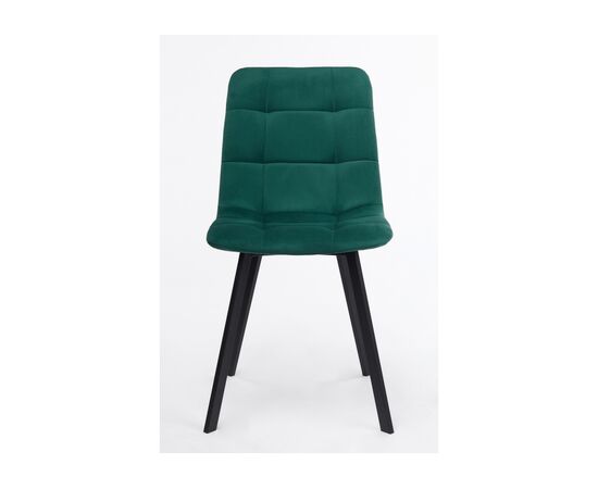 Стул на металлокаркасе Чилли зеленый / черный, изображение 4 | Интернет магазин мебели и декора LifeDekor