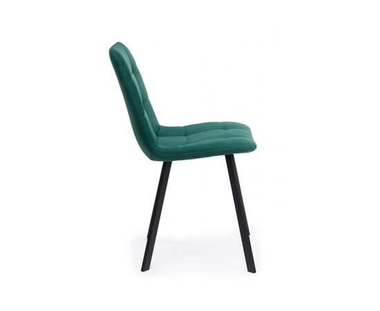 Стул на металлокаркасе Чилли зеленый / черный, изображение 5 | Интернет магазин мебели и декора LifeDekor