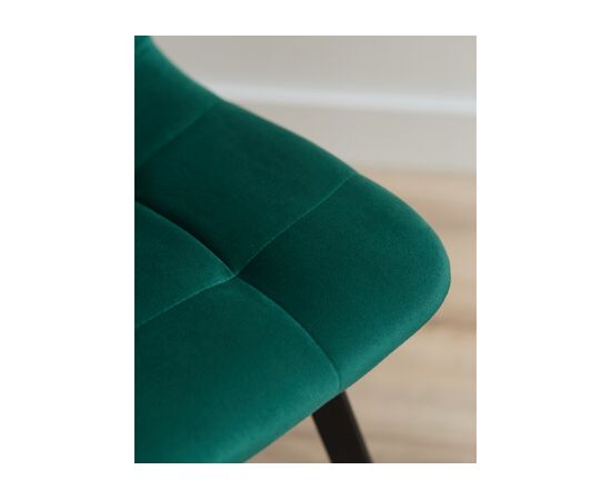 Стул на металлокаркасе Чилли зеленый / черный, изображение 8 | Интернет магазин мебели и декора LifeDekor