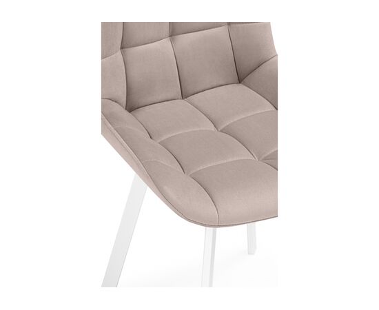 Стул на металлокаркасе Челси 360 латте (ZD 290) / белый, изображение 8 | Интернет магазин мебели и декора LifeDekor