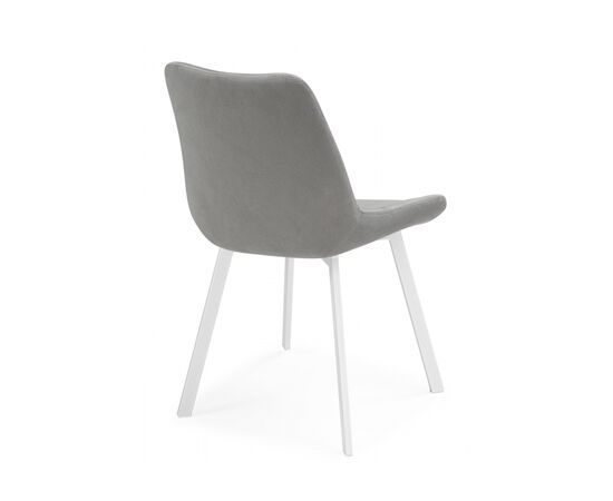 Стул на металлокаркасе Челси 360 светло-серый (ZD 960) / белый, изображение 6 | Интернет магазин мебели и декора LifeDekor