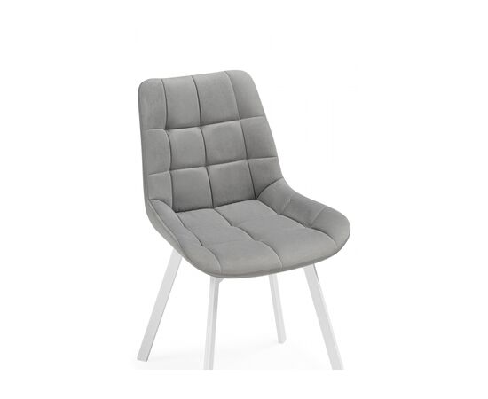 Стул на металлокаркасе Челси 360 светло-серый (ZD 960) / белый, изображение 7 | Интернет магазин мебели и декора LifeDekor