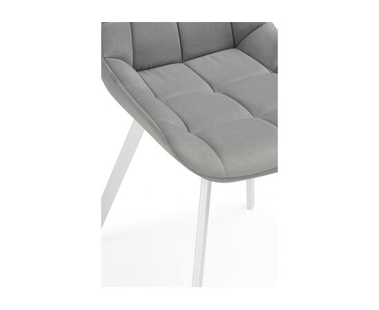 Стул на металлокаркасе Челси 360 светло-серый (ZD 960) / белый, изображение 9 | Интернет магазин мебели и декора LifeDekor