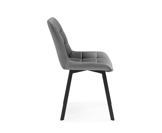 Стул на металлокаркасе Челси 360 светло-серый (ZD 960) / черный, изображение 4 | Интернет магазин мебели и декора LifeDekor