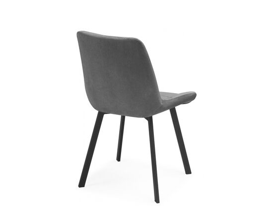 Стул на металлокаркасе Челси 360 светло-серый (ZD 960) / черный, изображение 6 | Интернет магазин мебели и декора LifeDekor