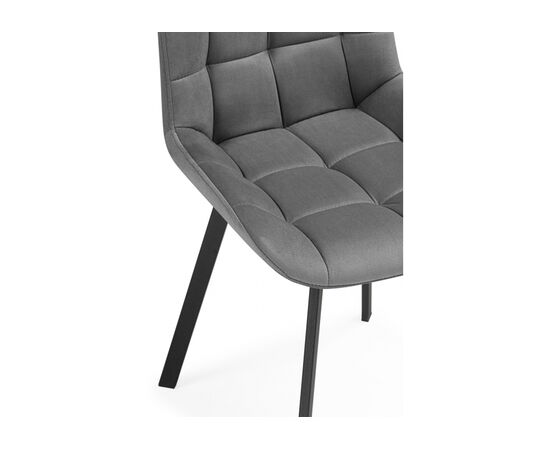 Стул на металлокаркасе Челси 360 светло-серый (ZD 960) / черный, изображение 8 | Интернет магазин мебели и декора LifeDekor