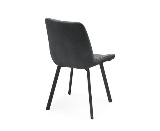 Стул на металлокаркасе Челси 360 темно-серый (ZD 995) / черный, изображение 6 | Интернет магазин мебели и декора LifeDekor