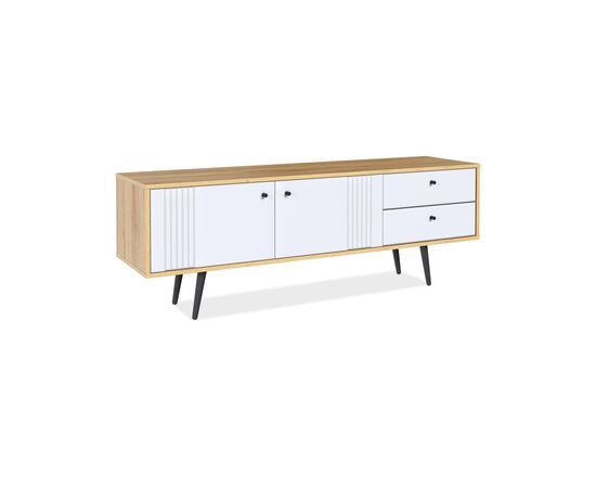 Тумба Вега Саксония ТВ150, белый матовый, изображение 3 | Интернет магазин мебели и декора LifeDekor