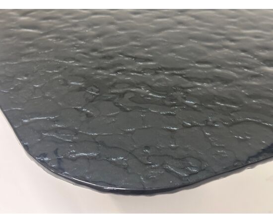 Стол TOVE 240 GREY, стекло BUBBLE  / Шоколадное золото каркас ®DISAUR, изображение 5 | Интернет магазин мебели и декора LifeDekor