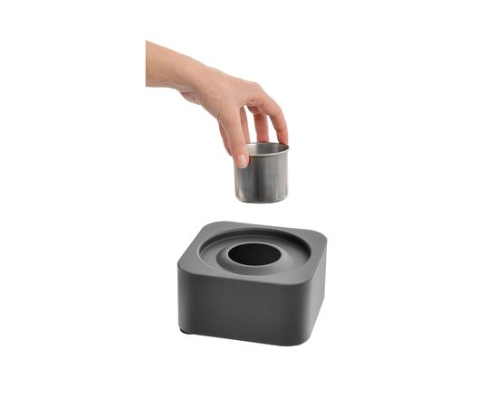 Биокамин настольный "SQUARE", 17x17x25,5 см, из металла, стекла, изображение 6 | Интернет магазин мебели и декора LifeDekor