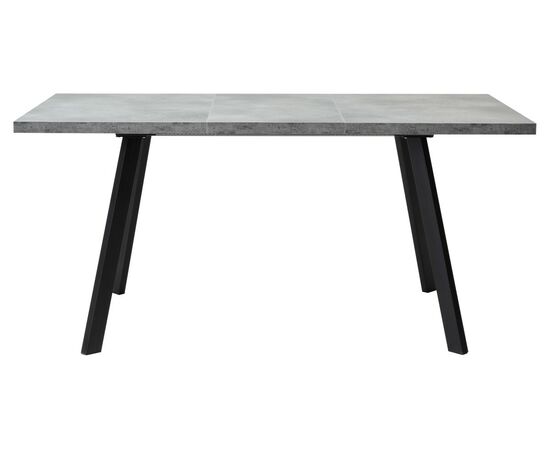 Стол BRICK M 120 Бетон Портленд/ Черный М-City, изображение 2 | Интернет магазин мебели и декора LifeDekor