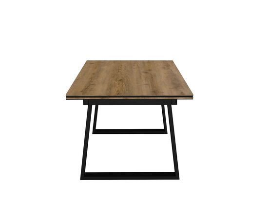 Стол DikLine DZ160 дуб галифакс/черный (2 уп.), изображение 5 | Интернет магазин мебели и декора LifeDekor