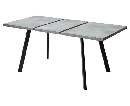 Стол BRICK M 120 Бетон Портленд/ Черный М-City, изображение 5 | Интернет магазин мебели и декора LifeDekor