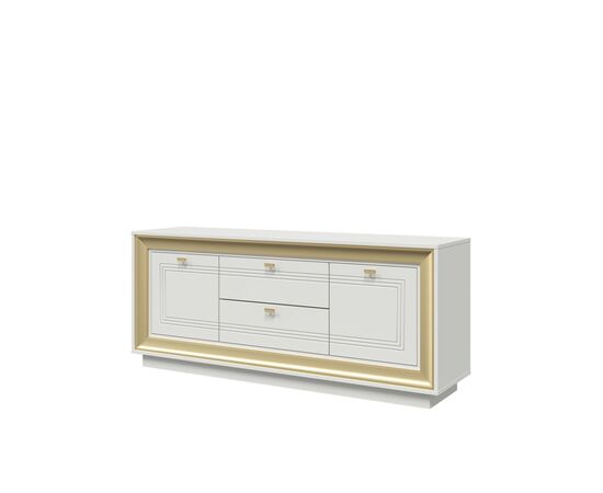 Тумба «Прато» 154, зефир/миндаль, изображение 2 | Интернет магазин мебели и декора LifeDekor