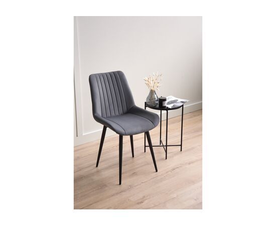 Стул на металлокаркасе Седа 360 темно-серый (zd 995) / черный np, изображение 2 | Интернет магазин мебели и декора LifeDekor