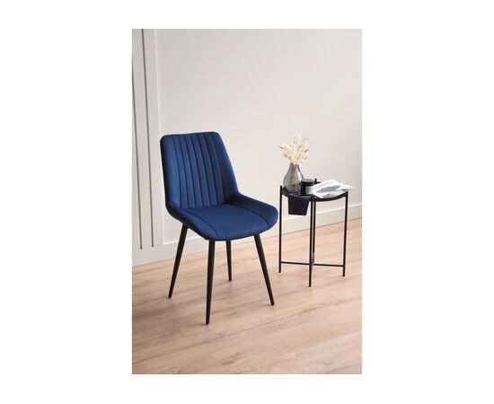 Стул на металлокаркасе Седа синий (zd 798) / черный np, изображение 2 | Интернет магазин мебели и декора LifeDekor