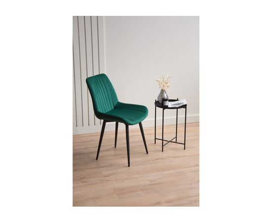 Стул на металлокаркасе Седа зеленый (zd 667) / черный np, изображение 3 | Интернет магазин мебели и декора LifeDekor