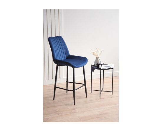 Барный стул Седа 360 синий (zd 798) / черный np, изображение 3 | Интернет магазин мебели и декора LifeDekor