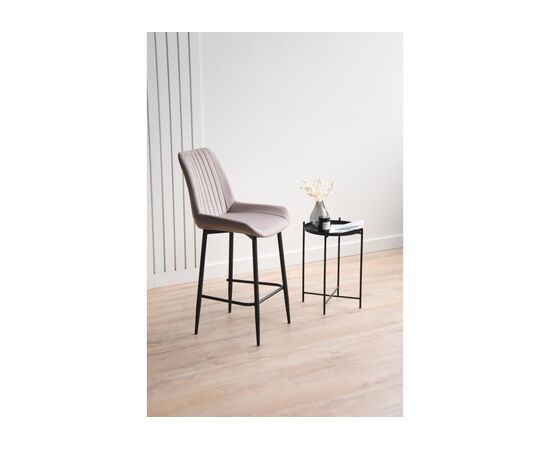 Барный стул Седа 360 латте (zd 290) / черный np, изображение 3 | Интернет магазин мебели и декора LifeDekor