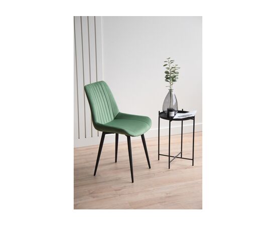 Стул на металлокаркасе Седа фисташковый (zd 651) / черный np, изображение 3 | Интернет магазин мебели и декора LifeDekor