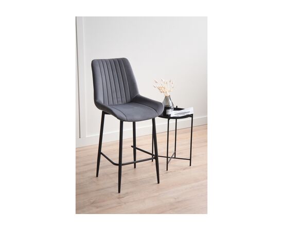 Барный стул Седа 360 темно-серый (zd 995) / черный np, изображение 2 | Интернет магазин мебели и декора LifeDekor