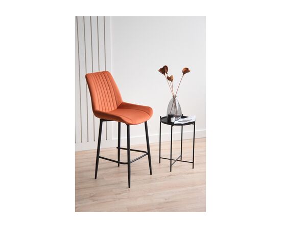 Барный стул Седа 360 терракотовый (zd 432) / черный np, изображение 3 | Интернет магазин мебели и декора LifeDekor